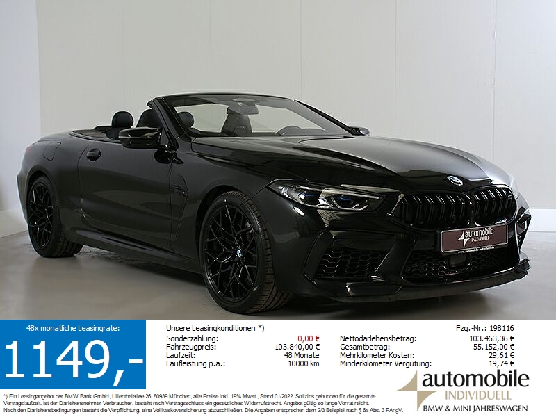 M8 Competition Cabrio xDrive ACC Laser HuD DAB