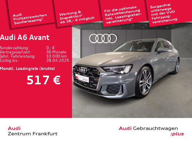 Audi A6 Avant 50 TFSI e quattro design S line VC