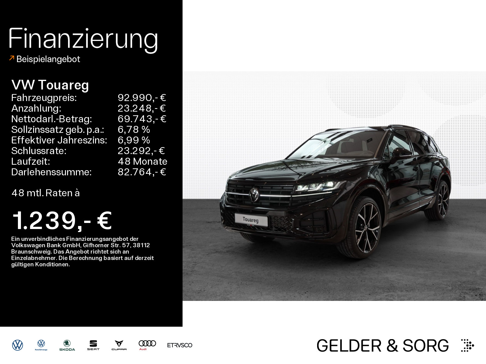 Touareg R-Line 3.0 TDI 4M HUD*DYNAUDIO*SHZ*MASSAGE*IQ.LIGHT