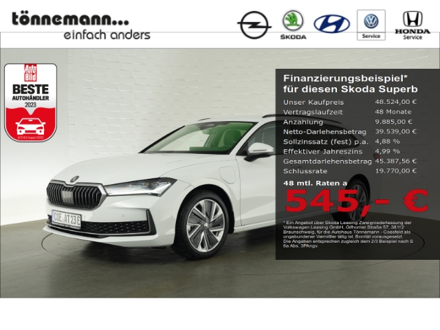 Skoda Superb COMBI SELECTION iV SITZ