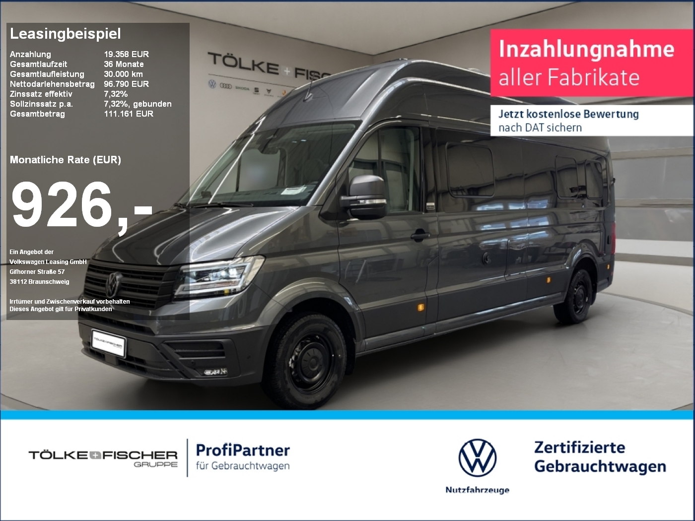 Crafter Grand California 680 2.0 TDI 4MOTION