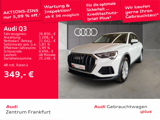Q3 45 TFSI e S tronic LED DAB VC