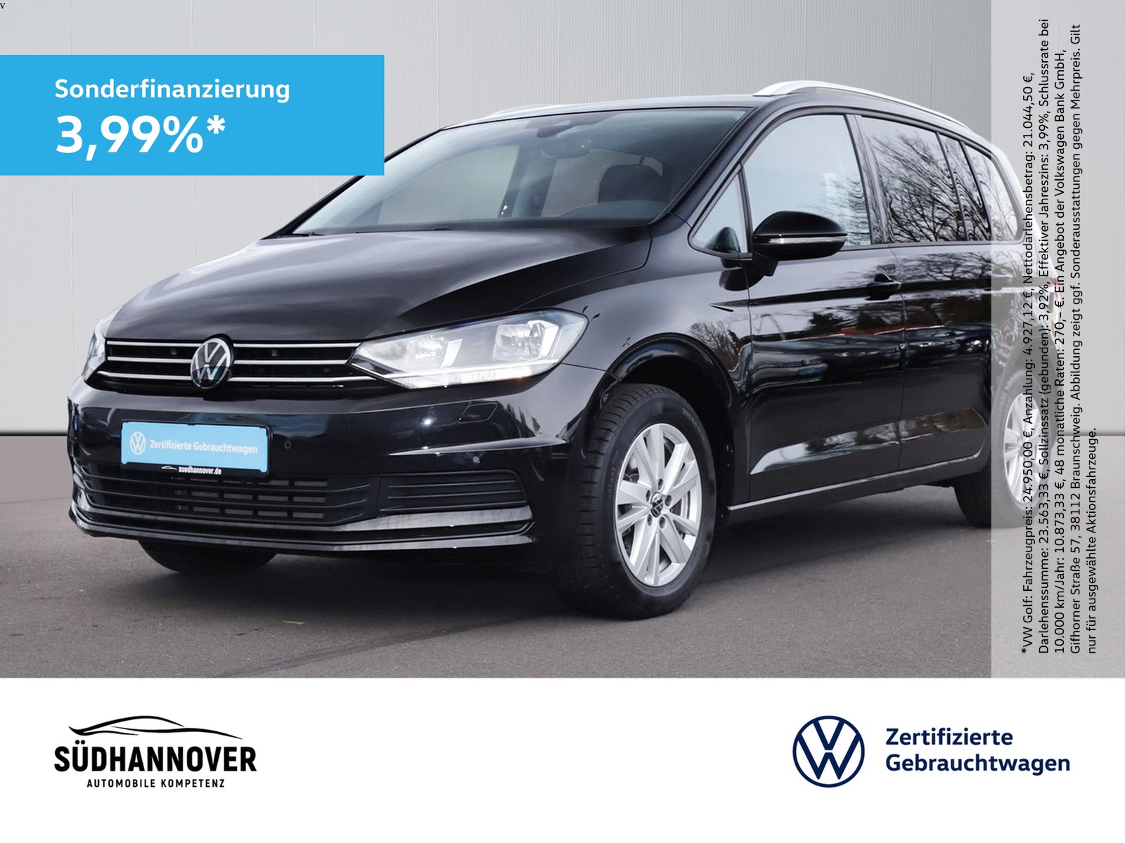 Touran Comfortline 2.0 TDI NAVI+7-SITZE+SHZ+PDC