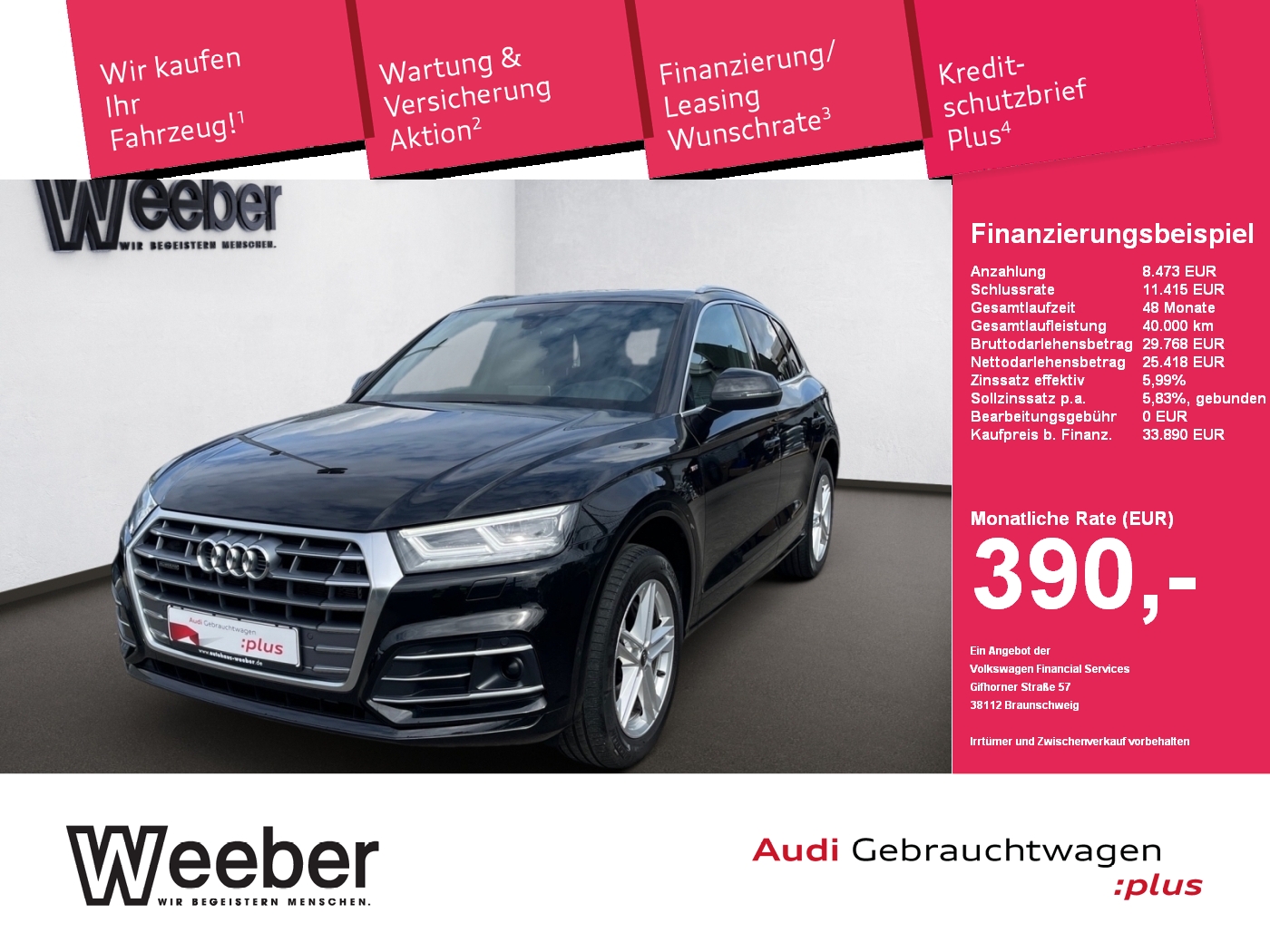 Q5 quattro s line PANO*AHK*NAVI*LED*PDC*LM*AUT