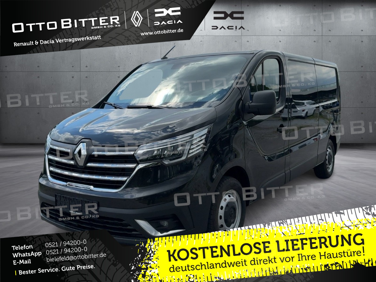 Trafic dCi110 Komfort Kasten L2H1 EASY-LINK 8"
