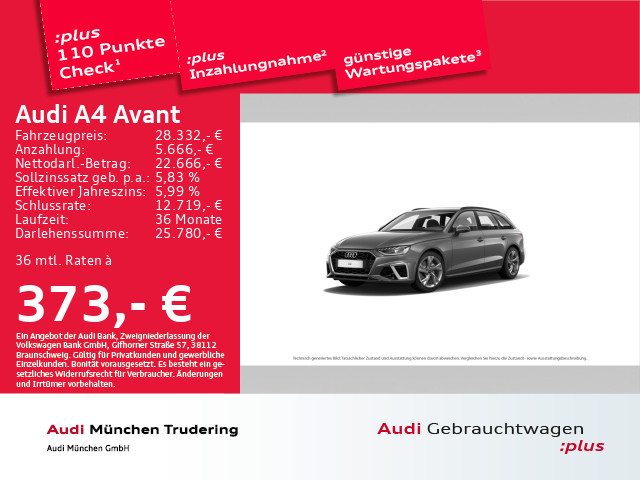 Audi A4 Avant 35 TDI S line
