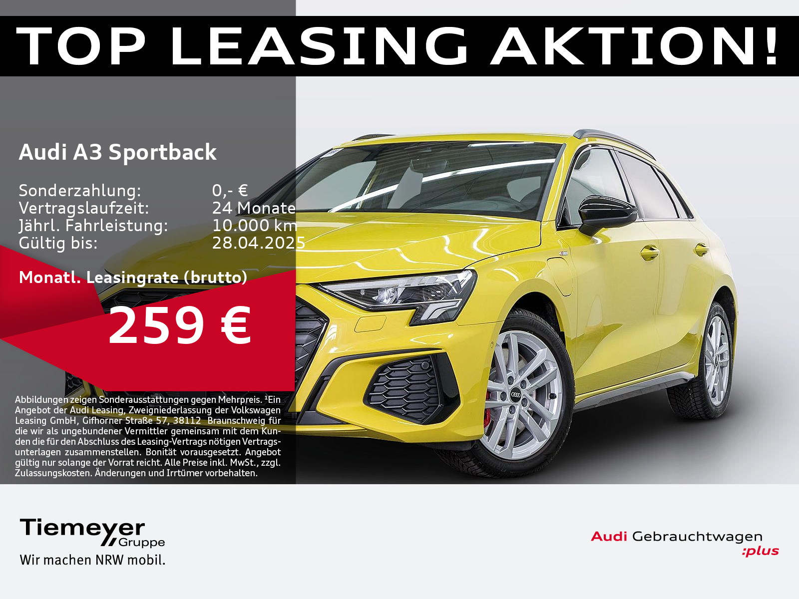 Audi A3 Sportback 45 TFSIe 2x S LINE LM18