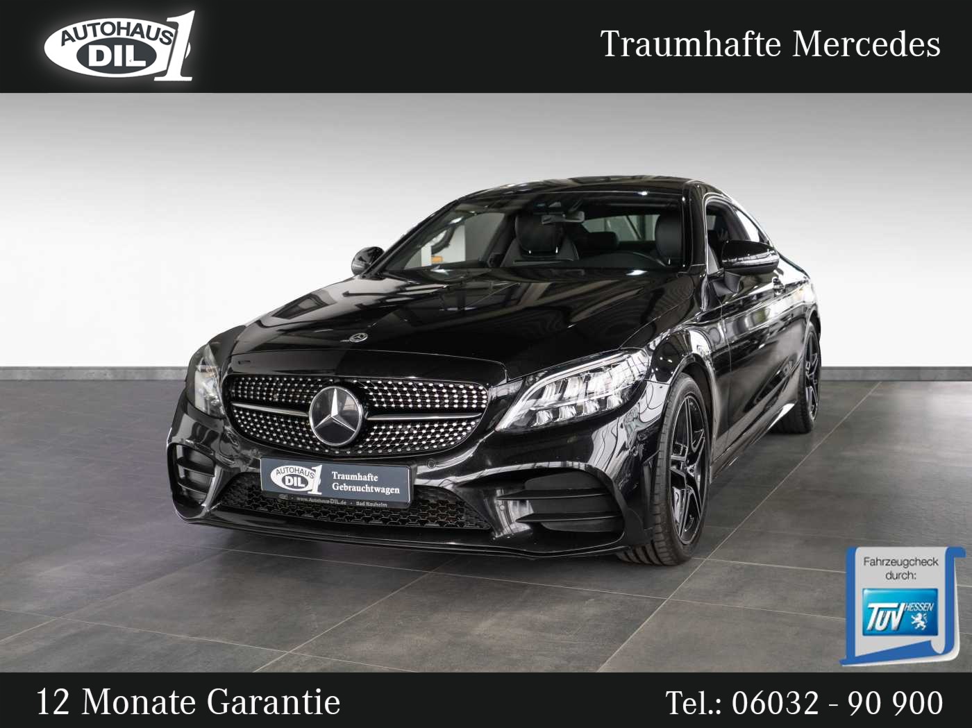 Mercedes-Benz C 300 d Coupé AMG Night-Paket