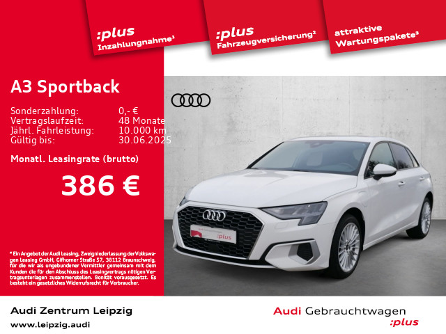 Audi A3 Sportback 40 TFSI adv