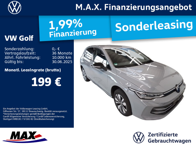 Golf VIII 1.5 TSI GOAL +LED+KAMERA+DCP+APP+ACC+
