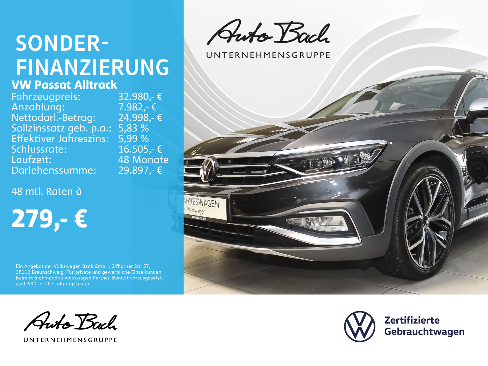 Passat Variant Alltrack 2.0 TDI 4Motion DSG Navi LED Standheizung Panorama ACC HuD