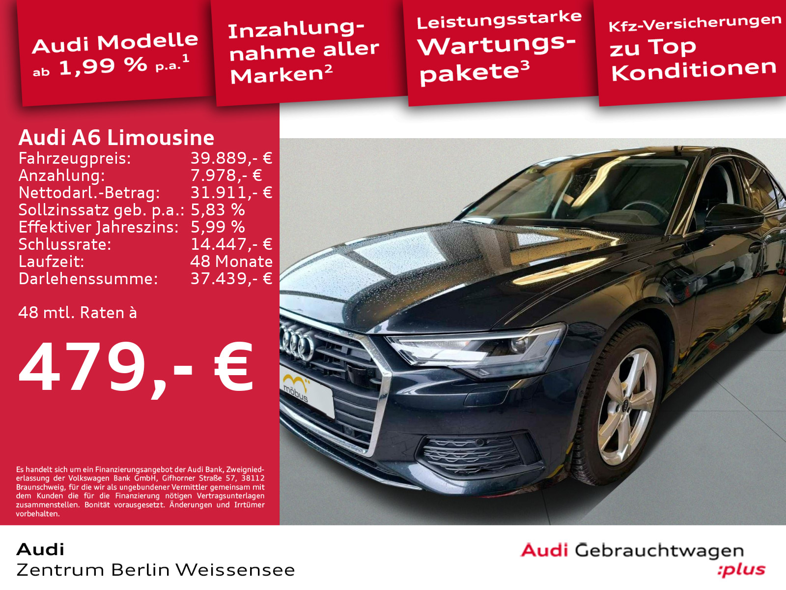 Audi A6 Limousine 45 TFSI S-TRO QUA