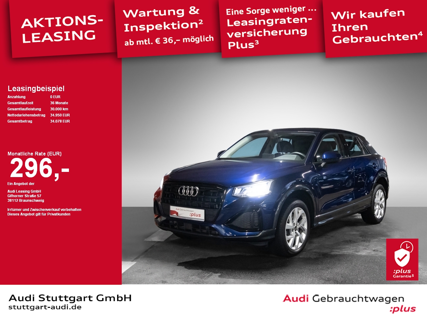 Audi Q2 advanced 35 TDI VC
