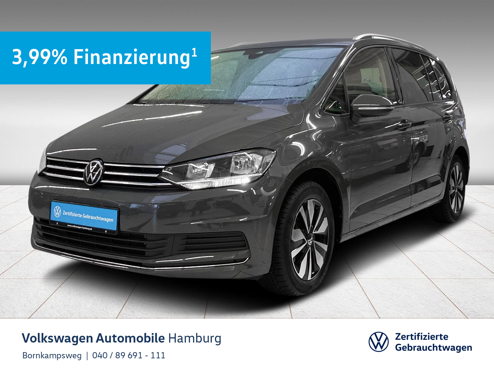 Touran 1.5 TSI Comfortline DSG Klima Navi Standhzg.