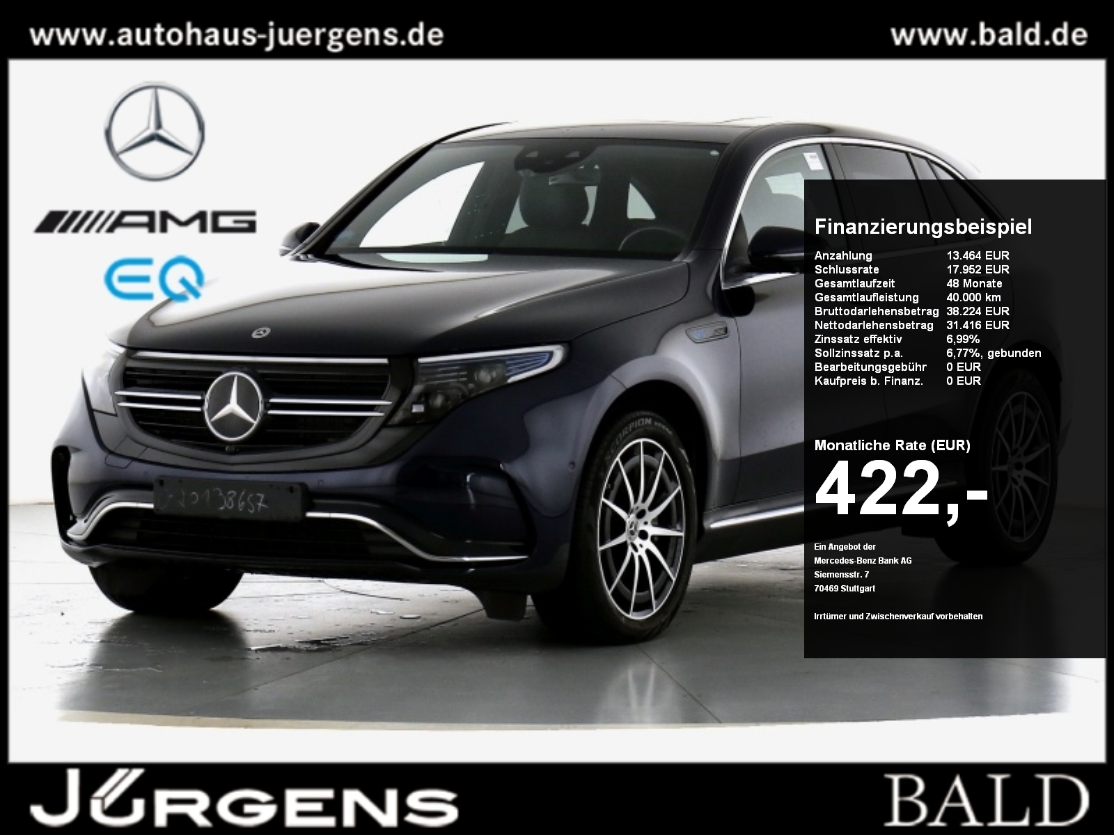Mercedes-Benz EQC 400 AMG Wide Easy-P 20