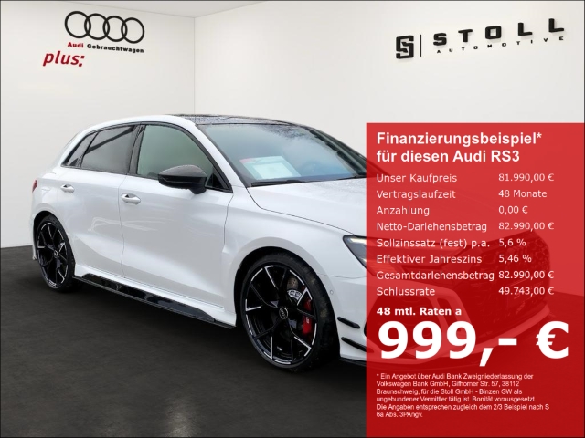 Audi RS3 Spb Stoll Sport First Edition 1 of 50