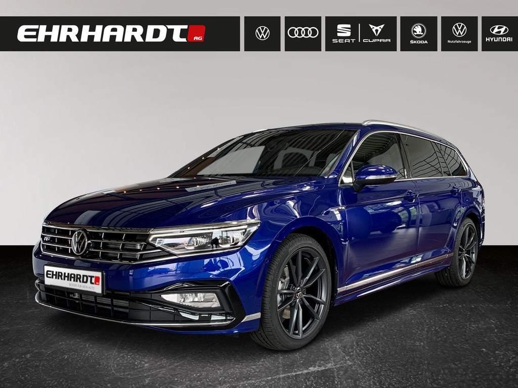 Passat Variant 2.0 TDI DSG Elegance R-Line AHK*IQ-LIGHT*VIRTUAL*NAV*ACC*SHZ*PARKLENK*KAMERA*BEH.FRONT*F-SITZ+HECKKL EL.*TOTW*19"