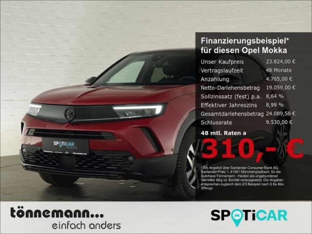 Opel Mokka B SITZ TOTWINKELWARNER