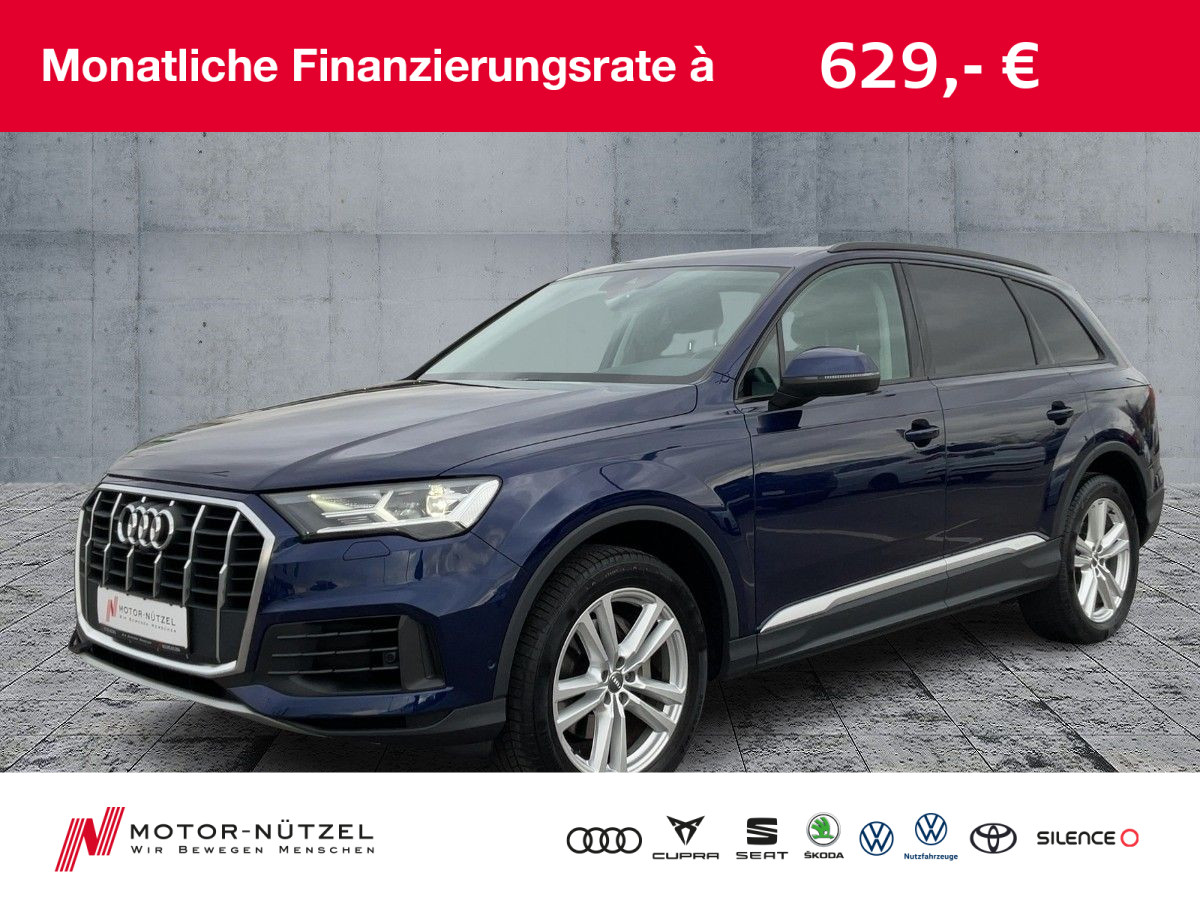 Q7 50 TDI QU LED+NAVI+SHZ+PDC+RFK+GRA+DAB+VC+21"