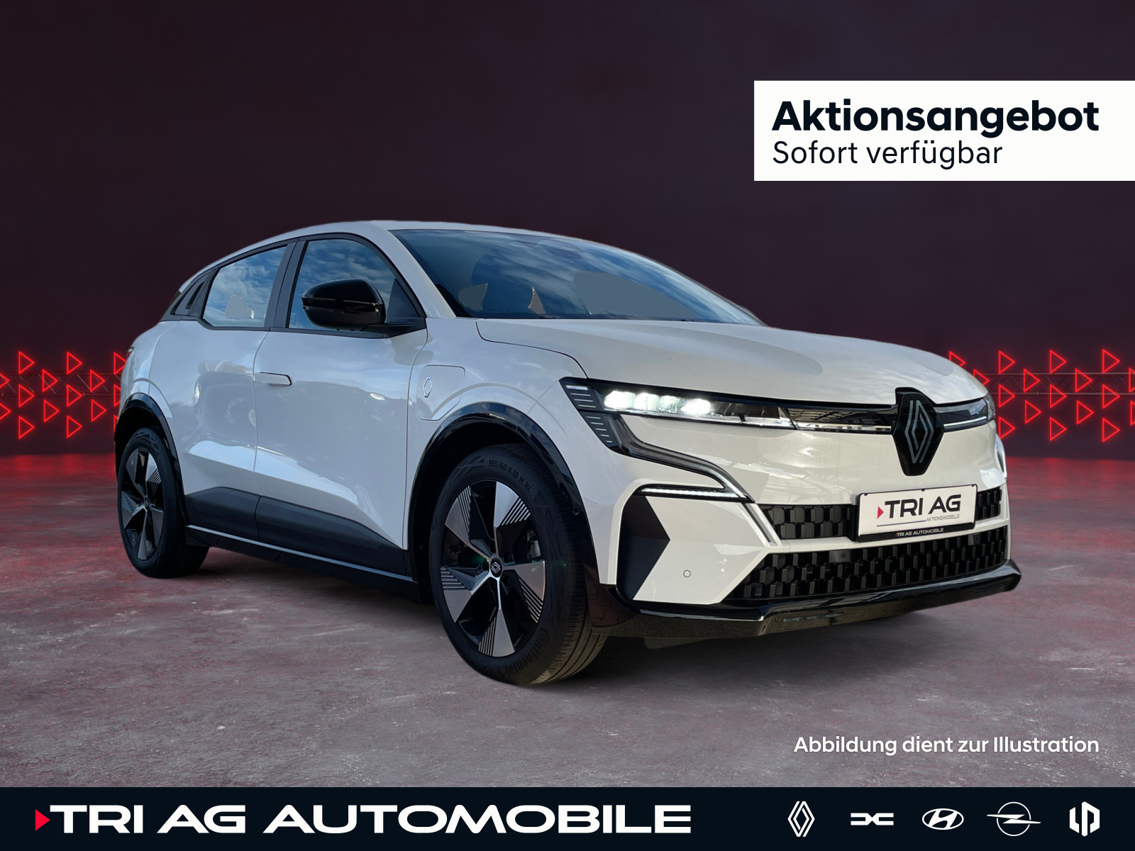 Renault Megane E-Tech Equilibre EV40 130hp standard charge Priority Lane Option Winter Komfort-Paket City-Paket