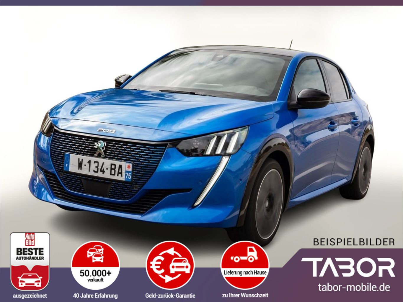 Peugeot e-208 50kWh Style 11kW-OBC 16Z