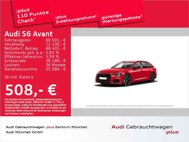 Audi S6 Avant TDI Zoll