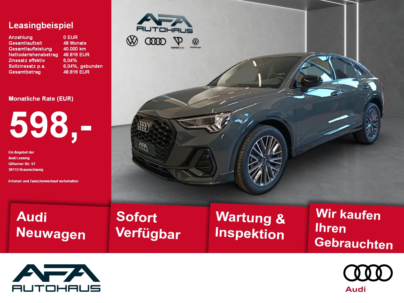 Q3 Sportback 35 TDI S tronic LED*Navi*AHK*el.HK