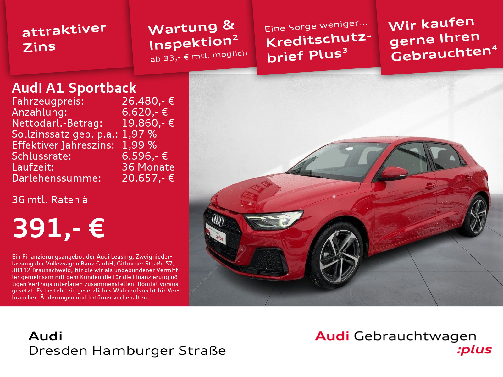 A1 Sportback 35 TFSI Advanced LED Navi S tronic