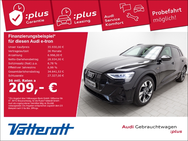 Audi e-tron quattro 50 S line virtuell