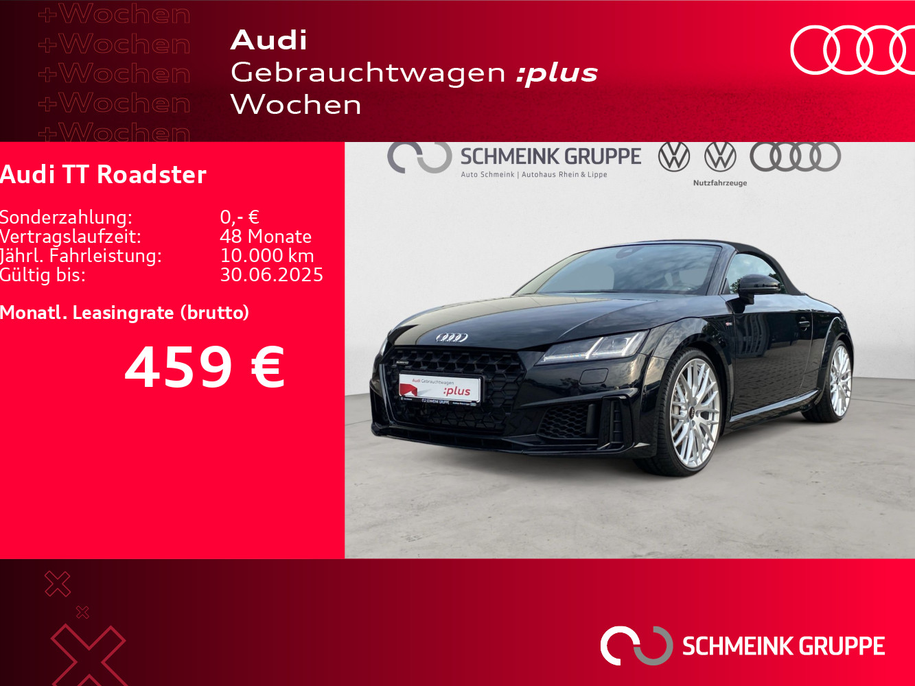 TT Roadster 45 TFSI quattro S line Nappaleder