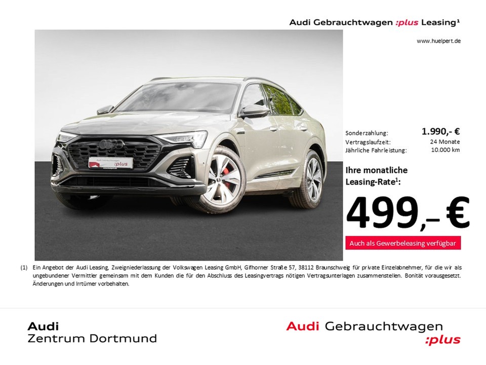 Q8 e-tron Sportback 55 quattro S LINE AHK LM20