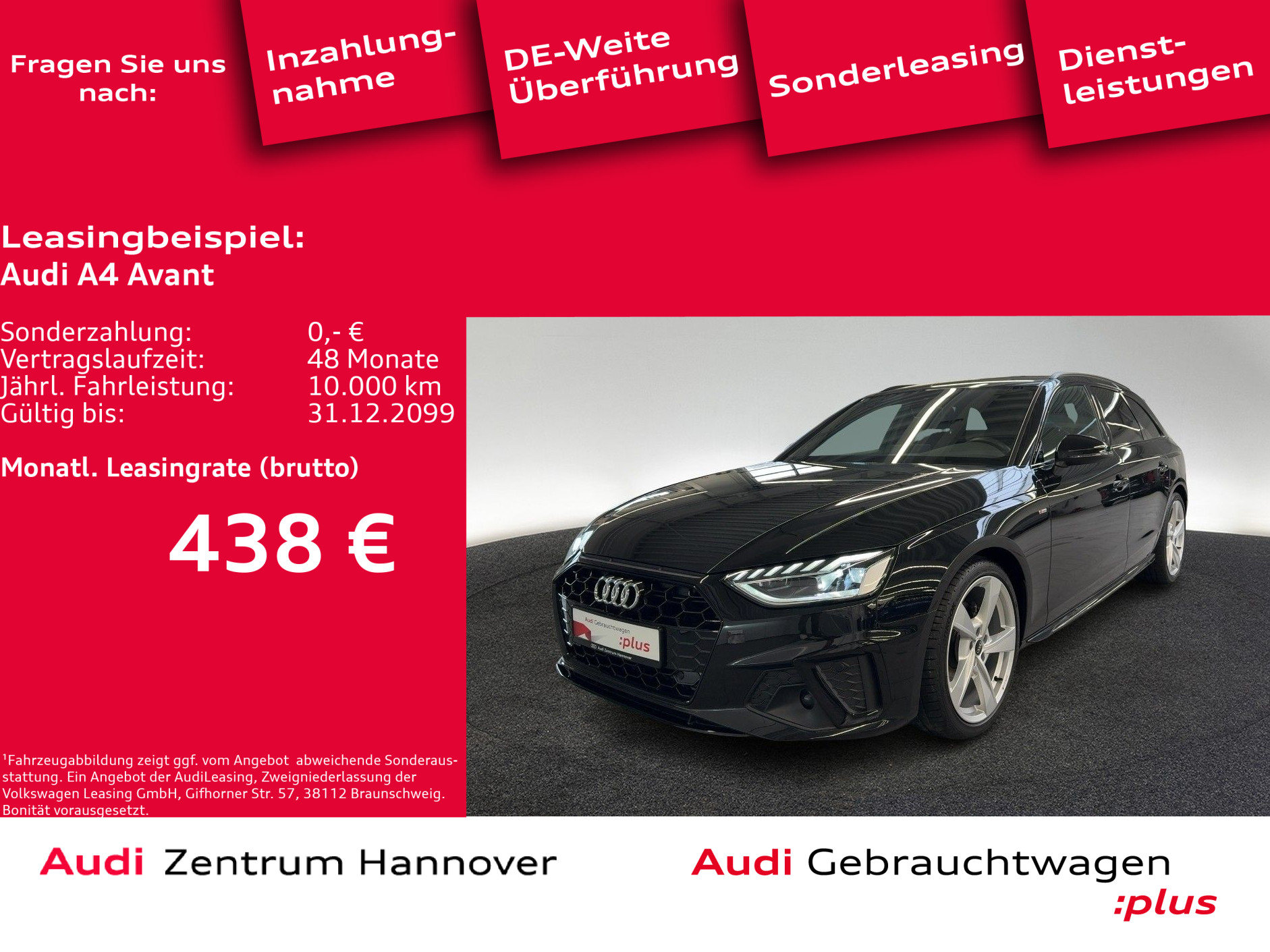 A4 Avant Sline 35 TFSI AHK LED Kamera ACC virtual