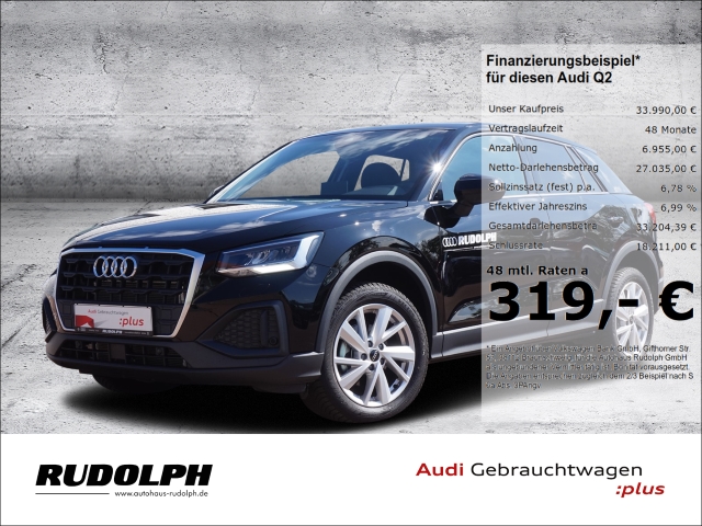 Q2 35 TFSI S-tronic LED NAVI PDCv+h SHZ AHK