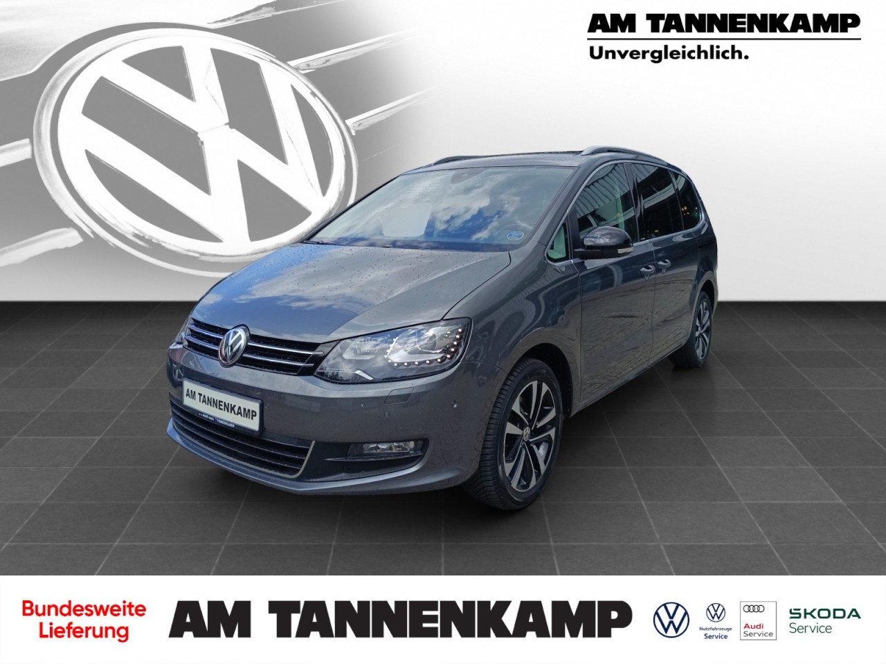 Sharan 2.0 TDI IQ.DRIVE, Schiebetüren el., Park Assist, Klima