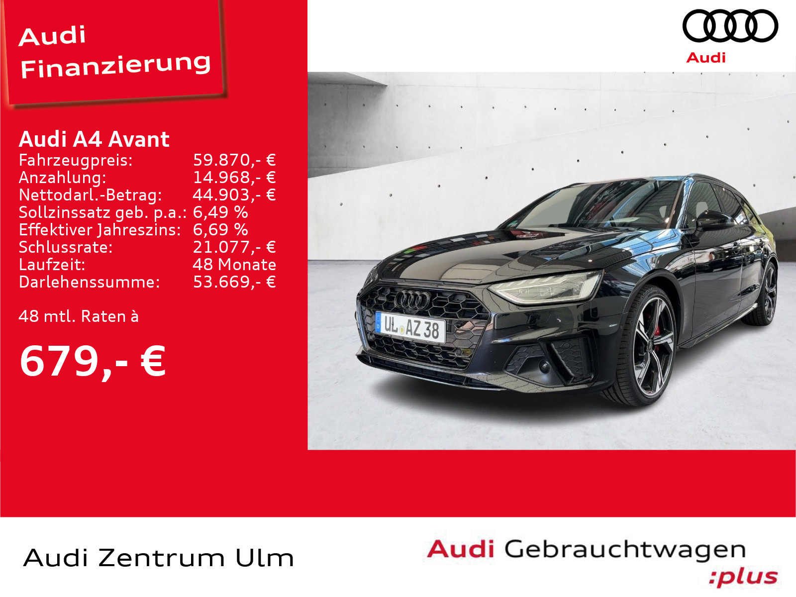 Audi A4 Avant S line 45 TFSI quattro