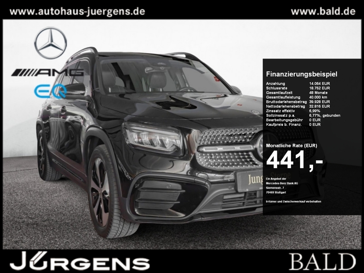 GLB 200 d 4M AMG-Sport/LED/Cam/AHK/Night/Leder