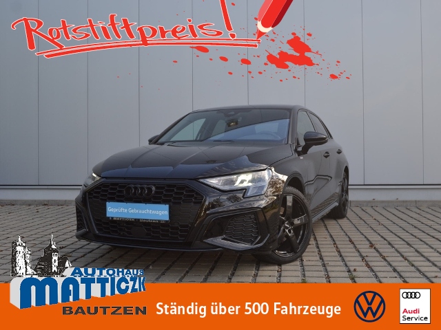 A3 Sportback 35 TFSI S-tronic S line OPTIK-SCHWA