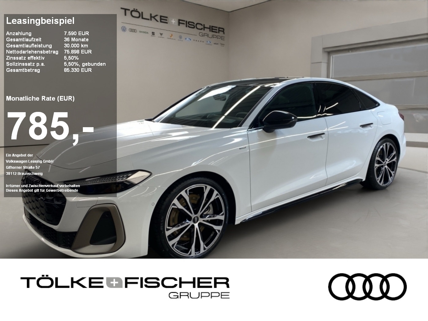 A5 Limousine e-hybrid quattro 220 kW S tronic