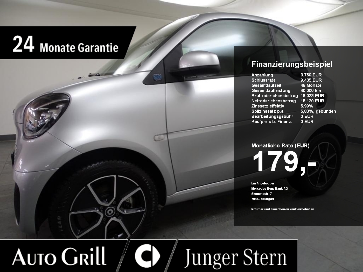 smart EQ fortwo Exclusive PanoDa