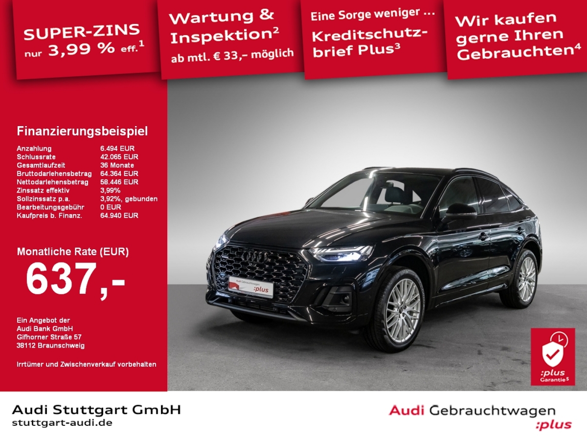 Audi Q5 Sportback S line 55 TFSI e quattro