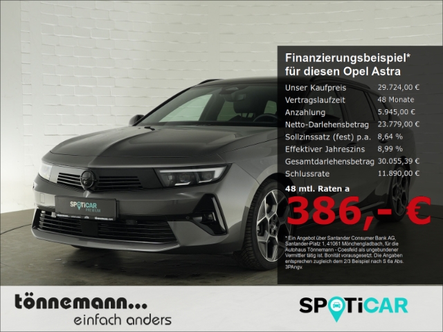 Astra L ST ULTIMATE AT+AHK+NAVI+LED MATRIX+360 GRAD KAMERA+SCHIEBEDACH+HIFI+HEAD UP