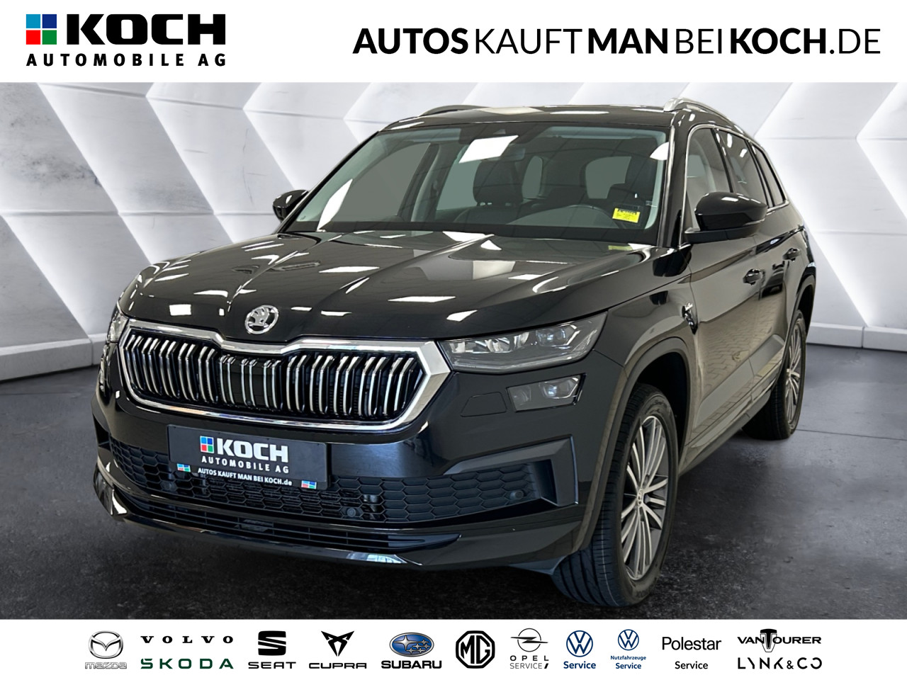 Kodiaq 2.0 TDI DSG 4x4 L+K AHK MATRIX PANO LEDER