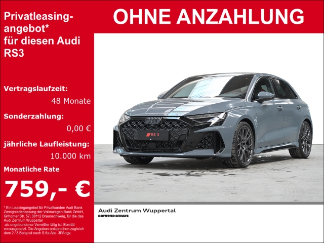 RS3 SPORTBACK HUD AD Panorama Navi Leder Cockpit Soundsystem B & O Massagesitze