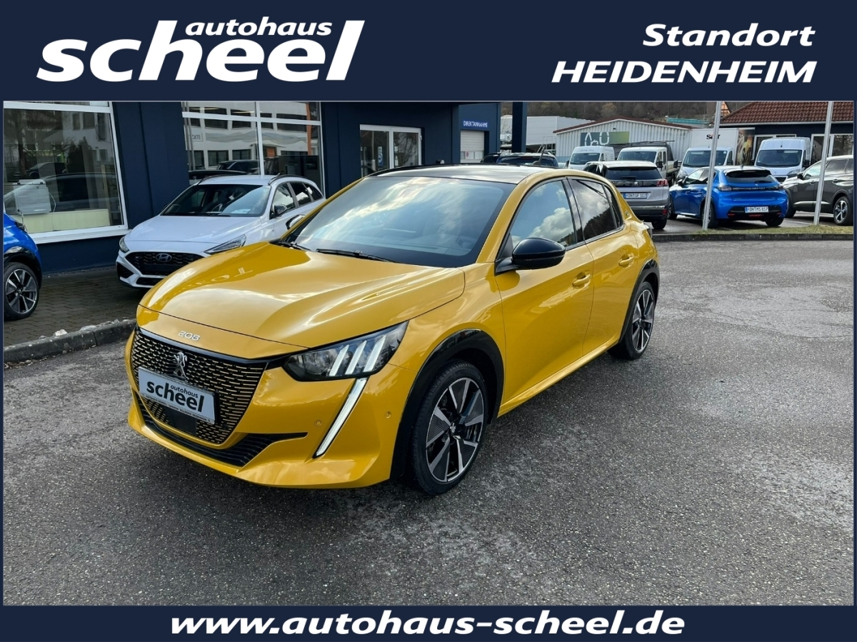 Peugeot 208 e Elektromotor 136 GT Pack FLA