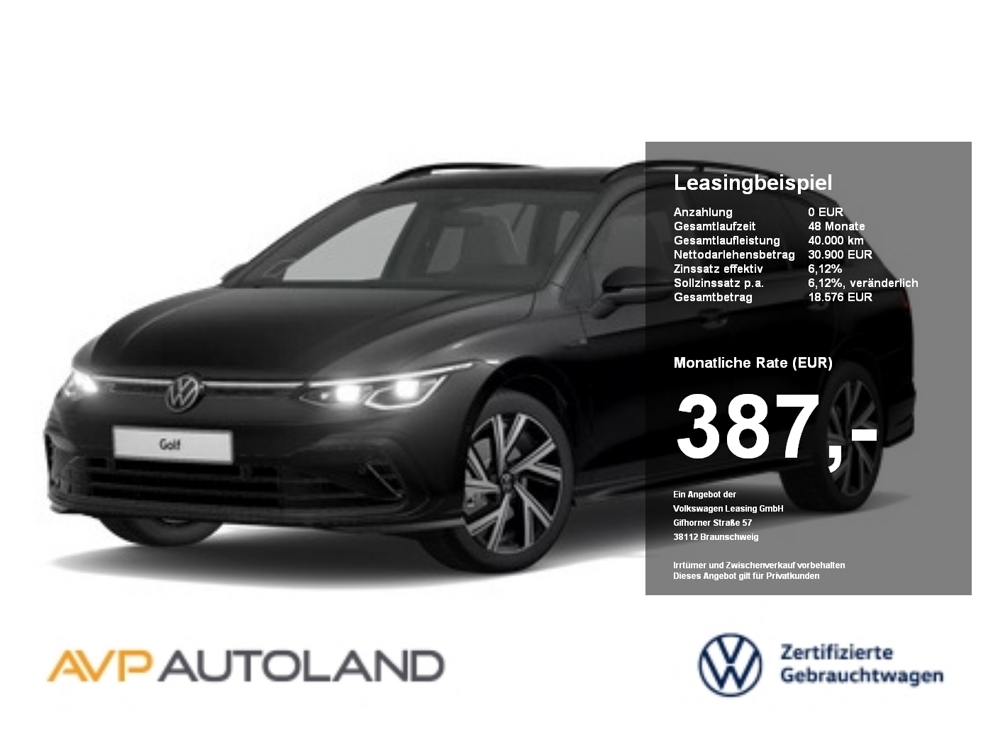 Golf VIII Variant 2.0 TSI DSG R-Line | PANO |