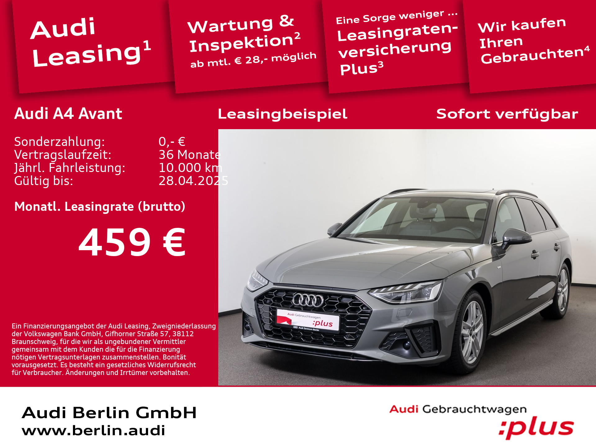 A4 Avant S line 35 TFSI S tr. LED NAVI PANO