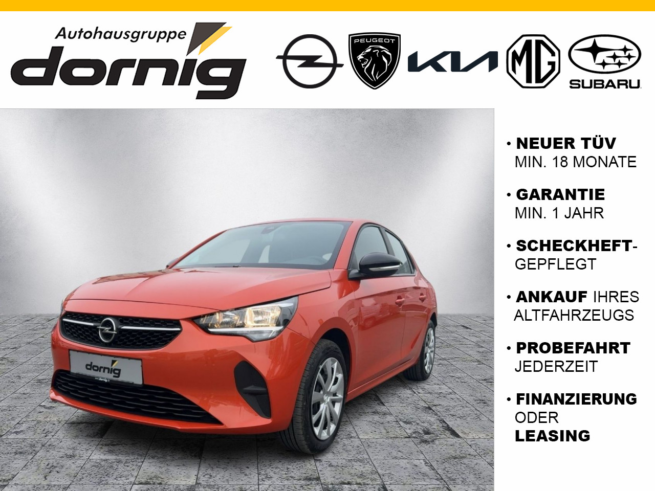 Corsa-e F Edition, Kamera, SHZ
