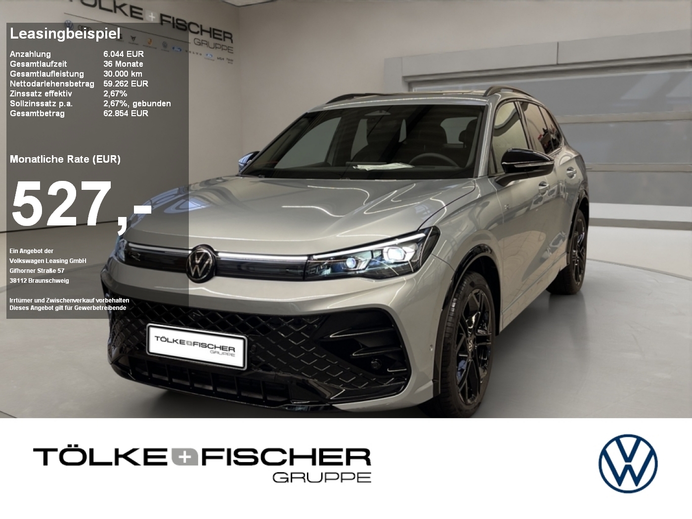 Tiguan R-Line 1.5 l eTSI OPF 7-Gang-DSG