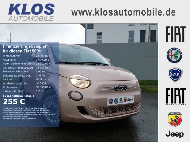 Fiat 500E ICON h PARK KOMFORT