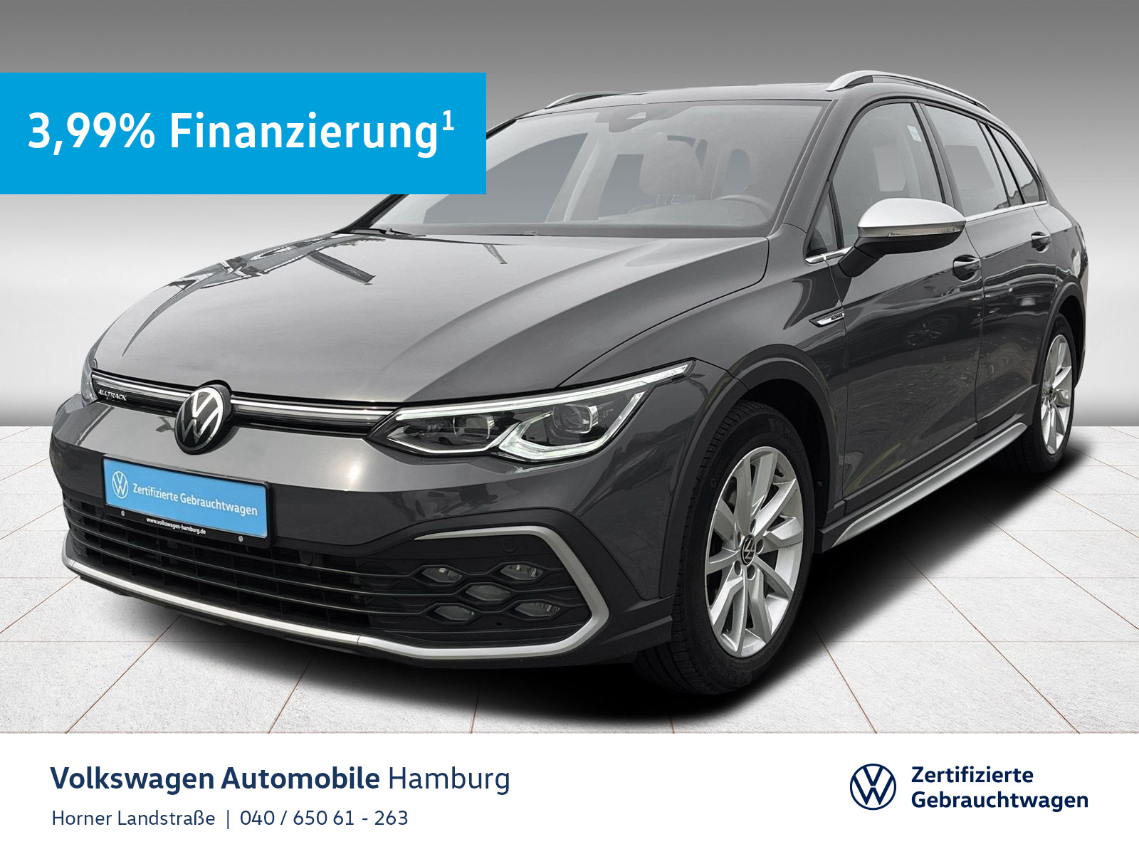 Golf VIII Alltrack 2.0 TDI DSG 4Motion Kamera Klima LED Navi Pano